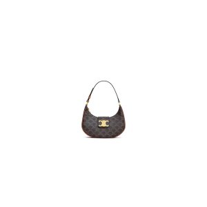 CELINE AVA TRIOMPHE medium bag with logo print