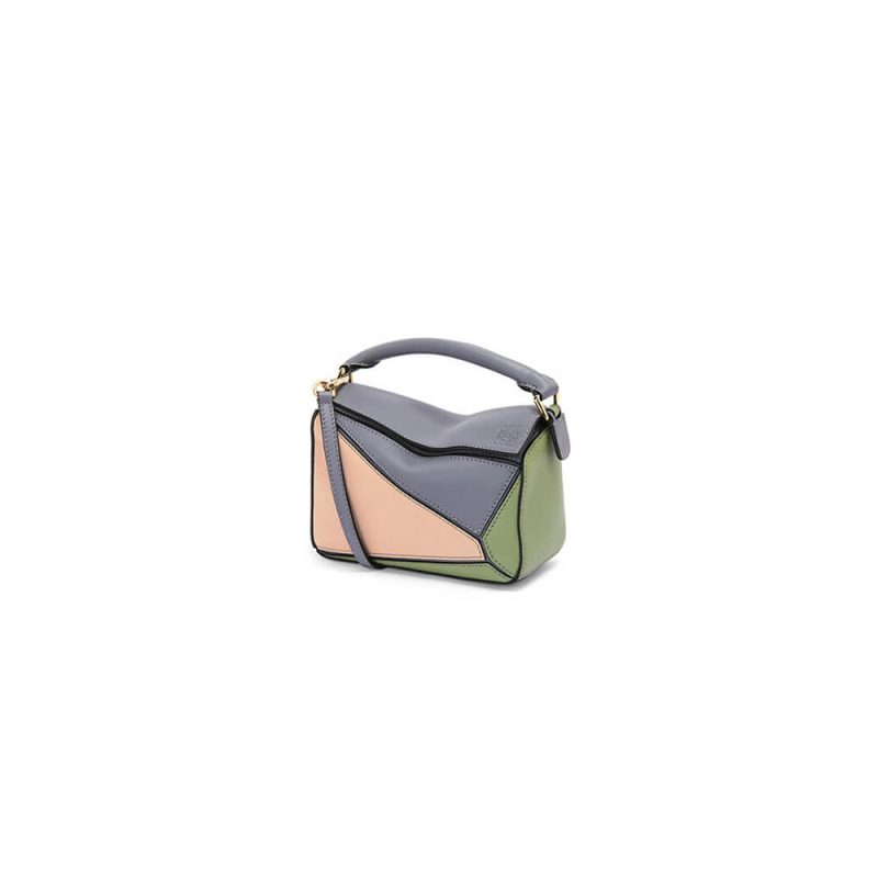LOEWE Mini Puzzle bag in classic calfskin