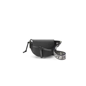 Loewe Small Gate bag in soft calfskin and jacquard