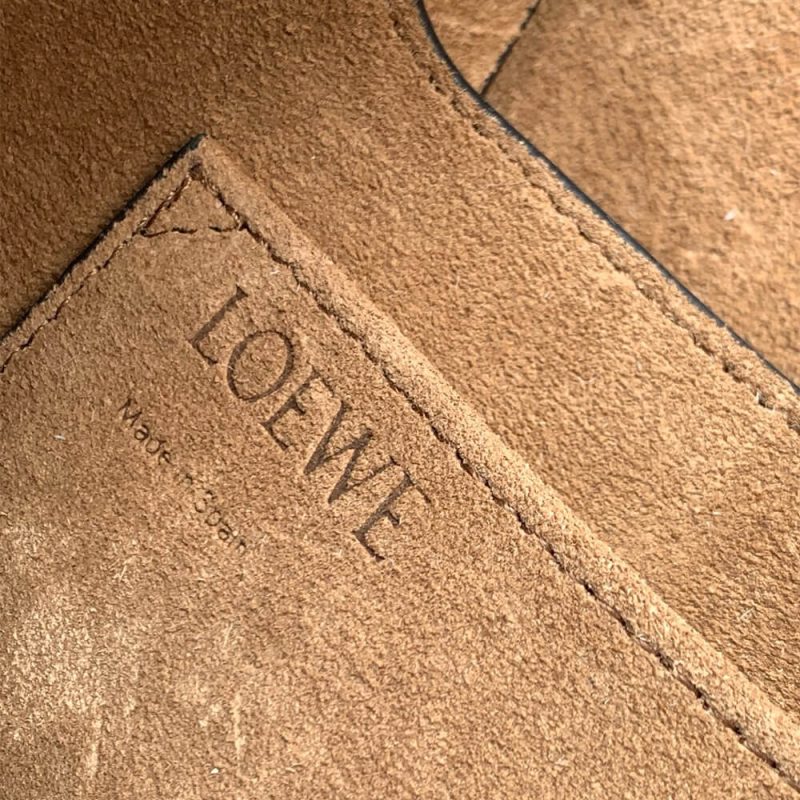 Loewe Small Gate bag in soft calfskin and jacquard - Image 7