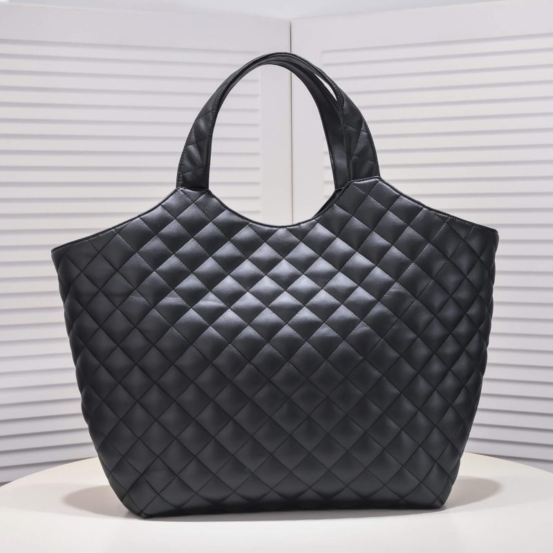 YSL Icare quilted lambskin oversized shopping bag(High-end grade) - Image 4