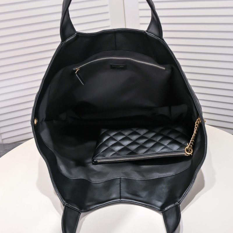 YSL Icare quilted lambskin oversized shopping bag(High-end grade) - Image 8